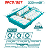 Total Paint Roller Tray Set 8PC - THT811223081