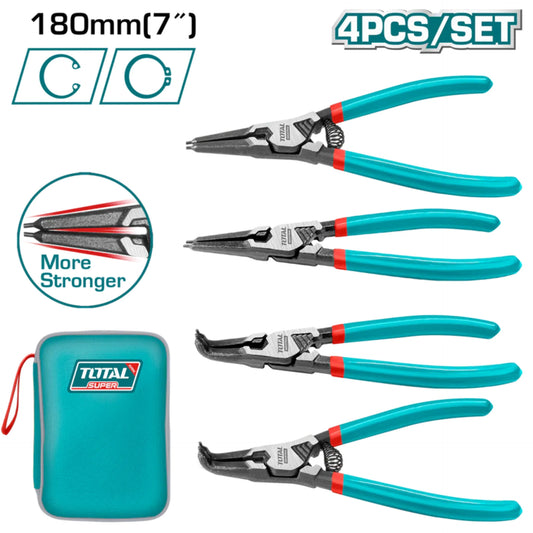 4 Pcs circlip pliers set total