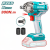TOTAL 20V SOLO IMPACT WRENCH 300NM 1/2" DR ONLY - TIWLI2038.1