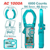 TOTAL Elect clamp meter AC1000A/6000Counts - TMT7610001