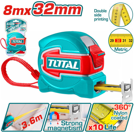 Total Measuring Tape 5mx32mm - TMT80532M = NEW
