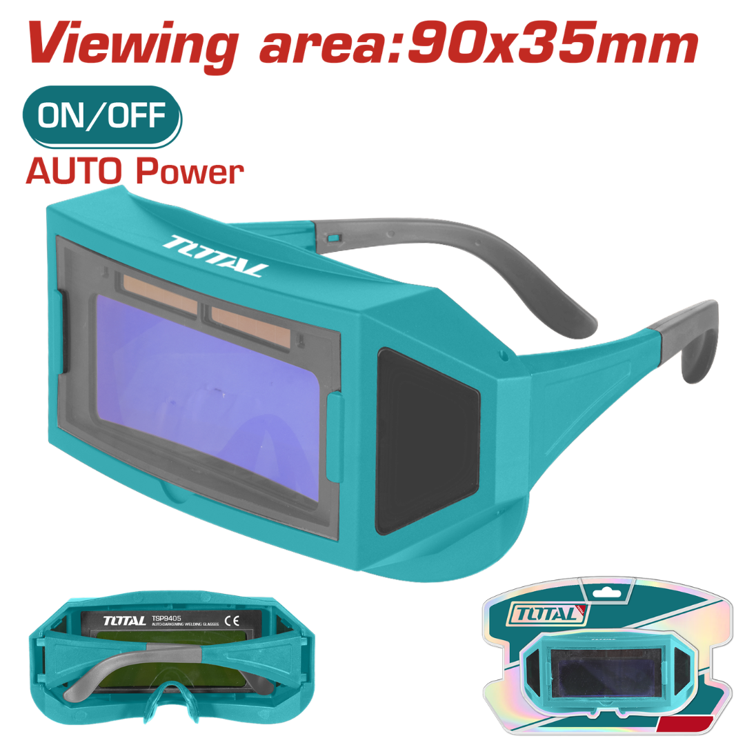 Total Safety Welding Glasses Auto Darkening – TSP9405