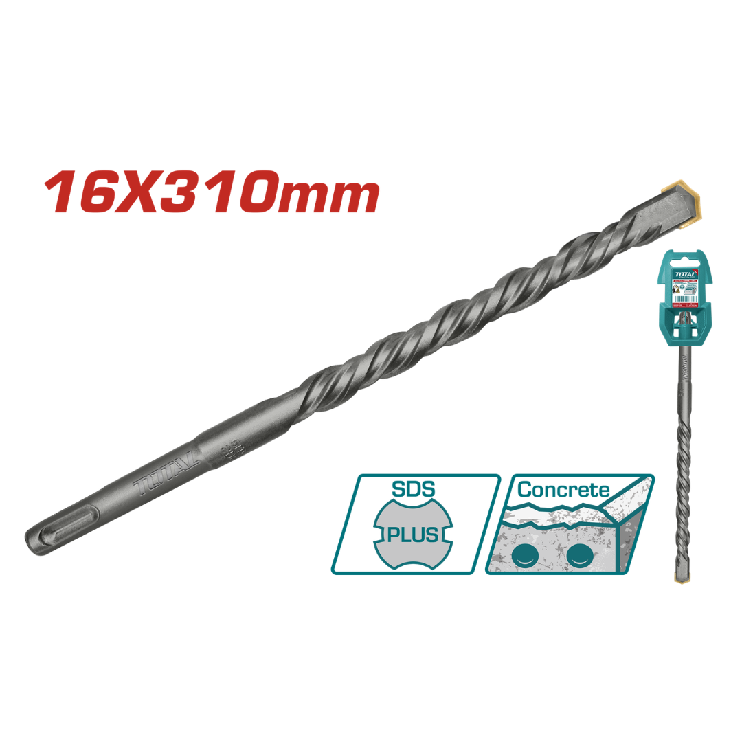 Total Drill Bit SDS Plus 16X310 – TAC311604