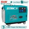 TOTAL SILENT DIESEL GENERATOR 5000W - TP250001