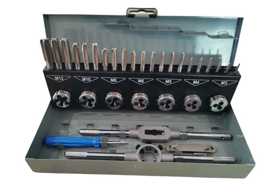 Tap and Die Set Mtool Sett M3-M12