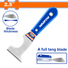 Wadfow Putty trowel Size: 2.5" curve