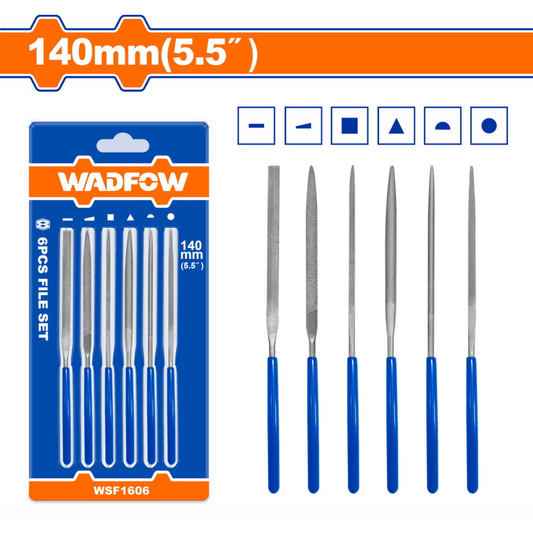 Wadfow 6 Piece file set mini