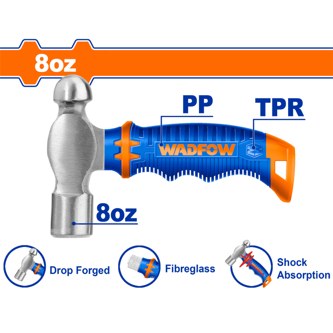 Wadfow Ball pein hammer 8oz/220g