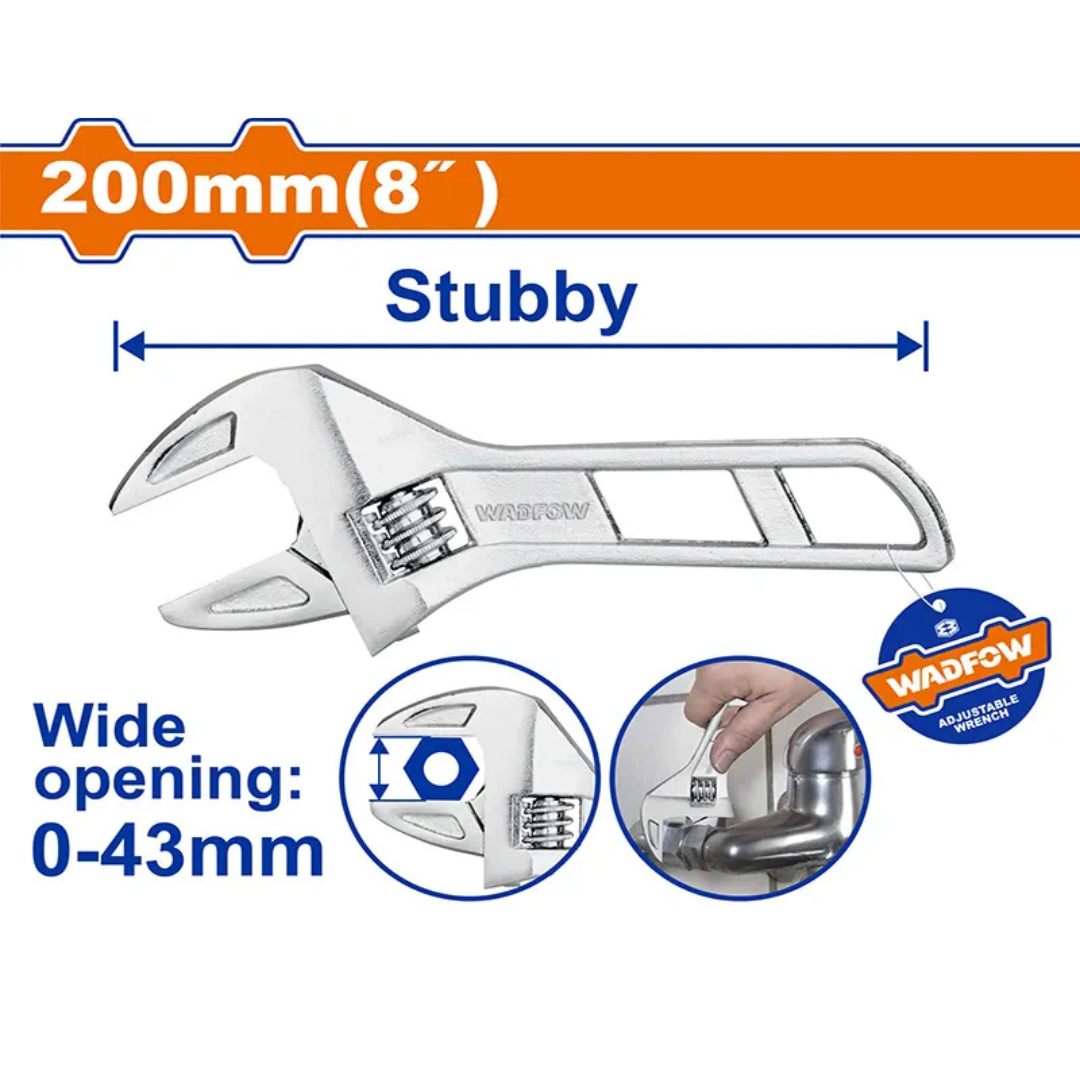 Wadfow Adjustable wrench Subby
