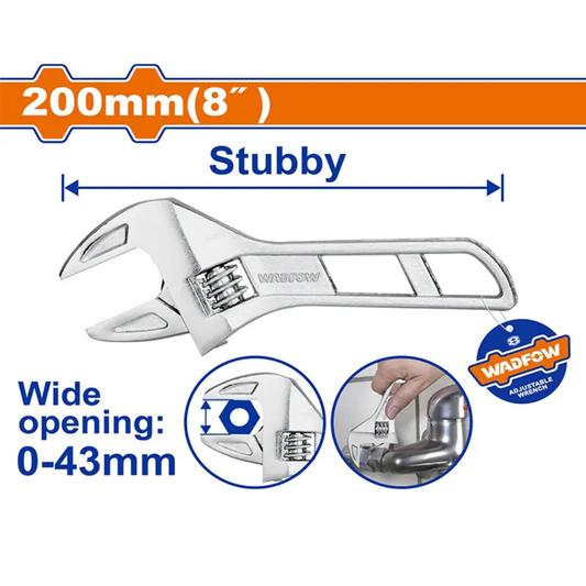 Wadfow Adjustable wrench Subby