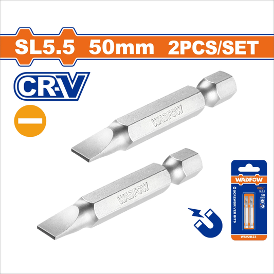 Wadfow Screwdriver bits SL5.5