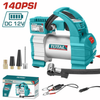 TOTAL Air Compressor12V10Amp+ Accessories – TTAC1406