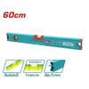 Total Spirit Level 600mm 2 Cyl Bulb – Tmt26036