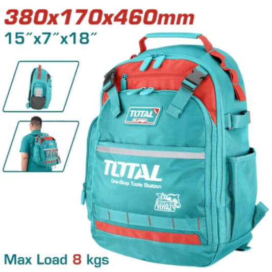 TOTAL TOOLBAG 380X170X460MM 8KG- THBP02025