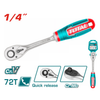 Total Wrench Ratchet 1/4"drx158mm - THT106146