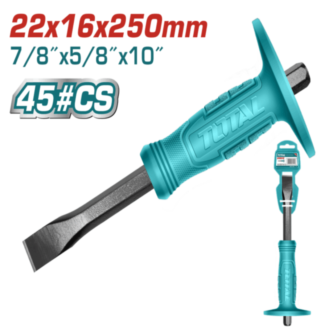 Total Chisel Cold 22X250 Flat-THT4211026 – Wheelquip Tools