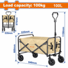 Wadfow camping cart 100kg - WWBH1012