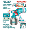 TOTAL 20V Spray Gun 800ml SOLO – TSGLI20041