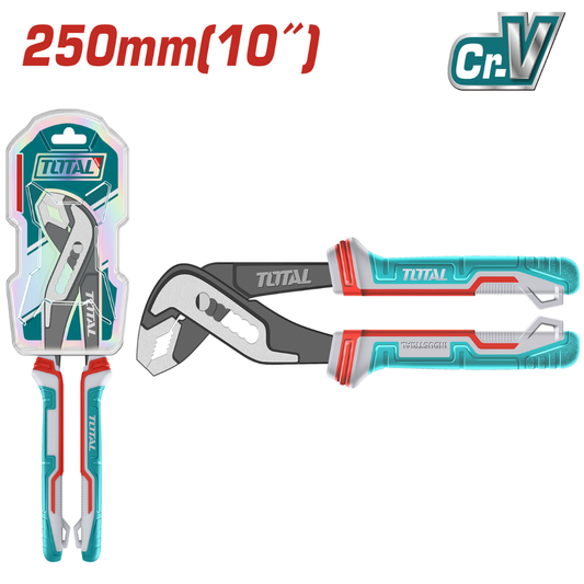 TOTAL WATER PUMP PLIER 250MM/10" SLIP JOINT - THT281006