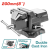 TOTAL Bench Vice Swivel 200mm – THT6186