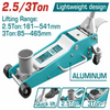 TOTAL Jack Trolley/Floor HYD 2.5/3 Ton 85-541mm ALUM – THT108253