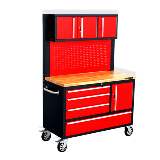 Stallion Tool Cabinet on Wheels 48" Mild Steel