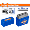 Wadfow Piece Letter punch 3 mm