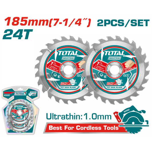 Ultra-thin TCT saw blade set total 24T - TAC2331853