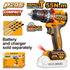 Ingco 20V Brushless Impact Drill 55nm (Bare) - CIDLI205581