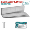 Total Air Brad Nail 50×1.25×1.0mm/5000Pc – TAC918501