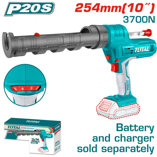 TOTAL 20V Caulking Gun – TCGLI2001