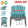 TOTAL 18PC SCREWDRIVER AND PRECISION SET - THT250618