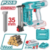 TOTAL 20V Brad Nailer 35mm 1x2AH+Charger (KIT) - TCBNLI3508