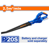 Wadfow Lithium-Ion cordless blower 20V  210km/h
