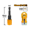 Ingco Screwdriver bit holder with release - ABH40606