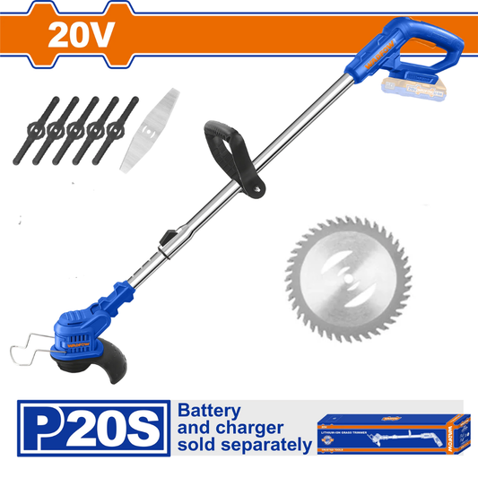 Wadfow Lithium-Ion cordless grass trimmer 20V