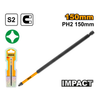 Ingco Impact screwdriver bits 150mm PH2
