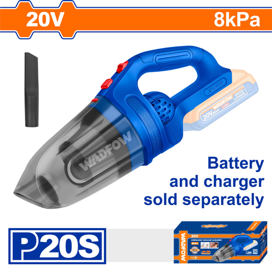 Wadfow Lithium -Ion cordless vacuum cleaner 20V