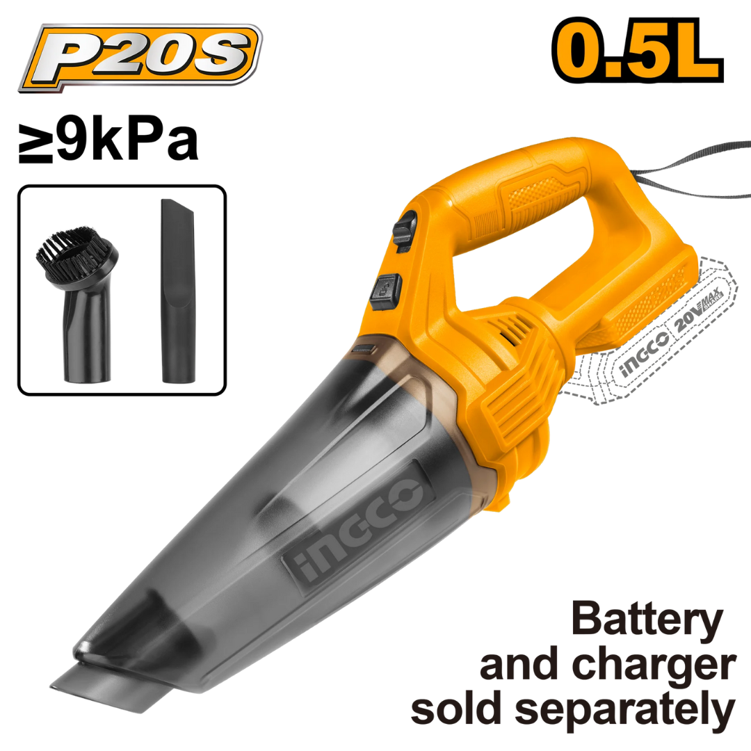 Ingco Lithium-Ion Vacuum Cleaner 0.5L