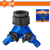 Wadfow Plastic hose connector 2-Way - WHHC1202