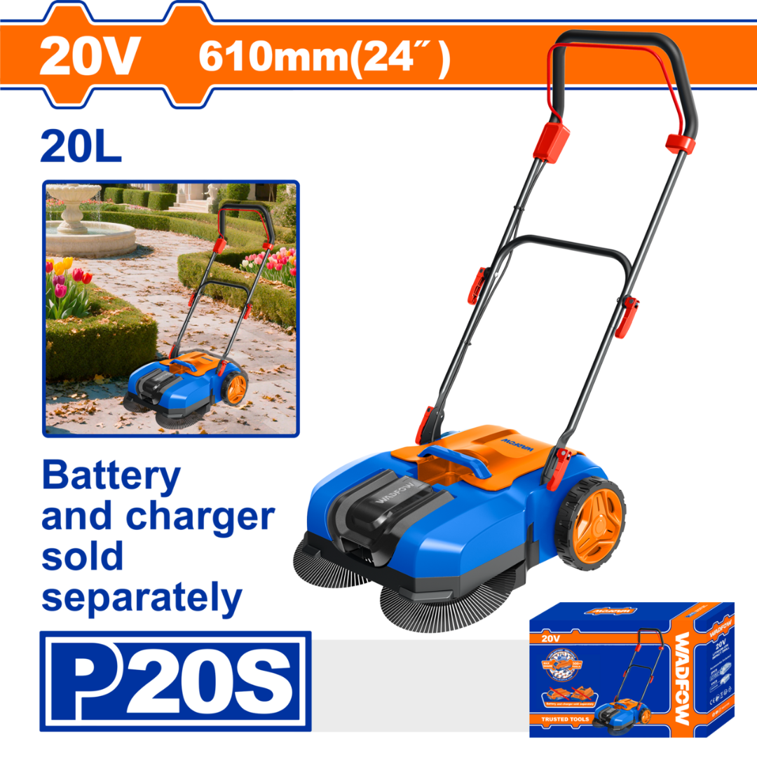 Wadfow 20V Cordless sweeper - WLSP15205