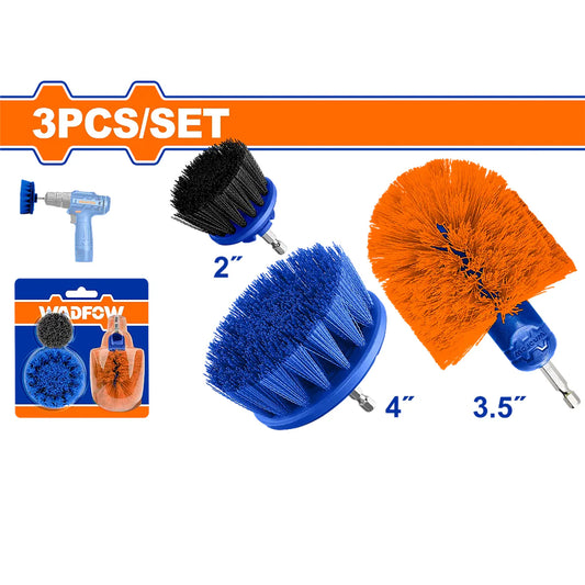 Wadfow 3 Piece  Multipurpose brush  set