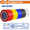 Wadfow PVC insulating tape 10pc colour - WPN1023