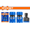 Wadfow 3 Piece Hose quick connectors set - WQC2E33