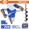 Wadfow Lithium-ion earth auger 20V