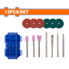 Wadfow Glass and stone working set for mini drill - WRR2013