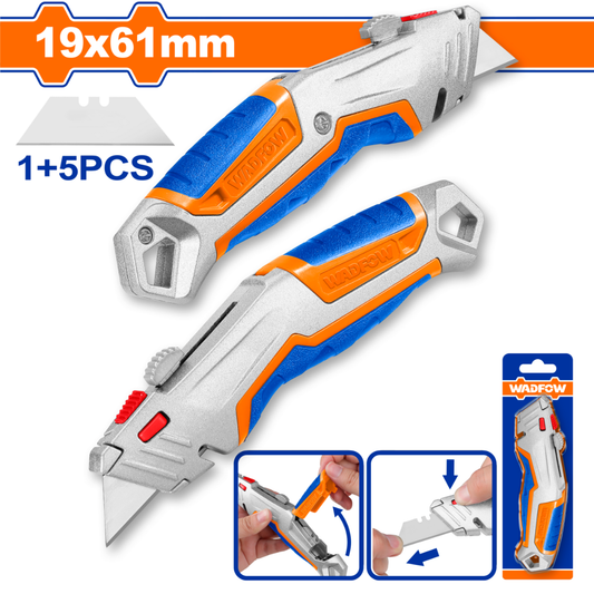 WADFOW KNIFE UTILITY 6BL 61X19MM 172MM - WSK6418