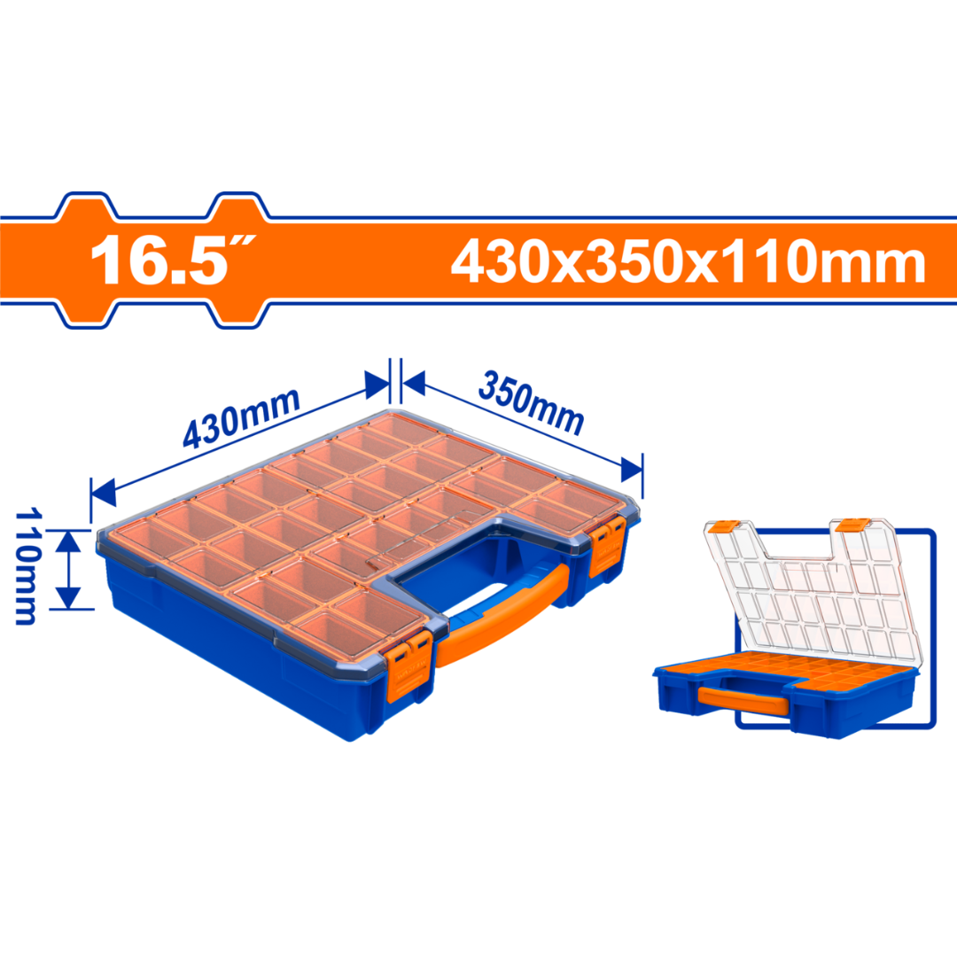 Wadfow Plastic Organizer 16.5" - WTB1622