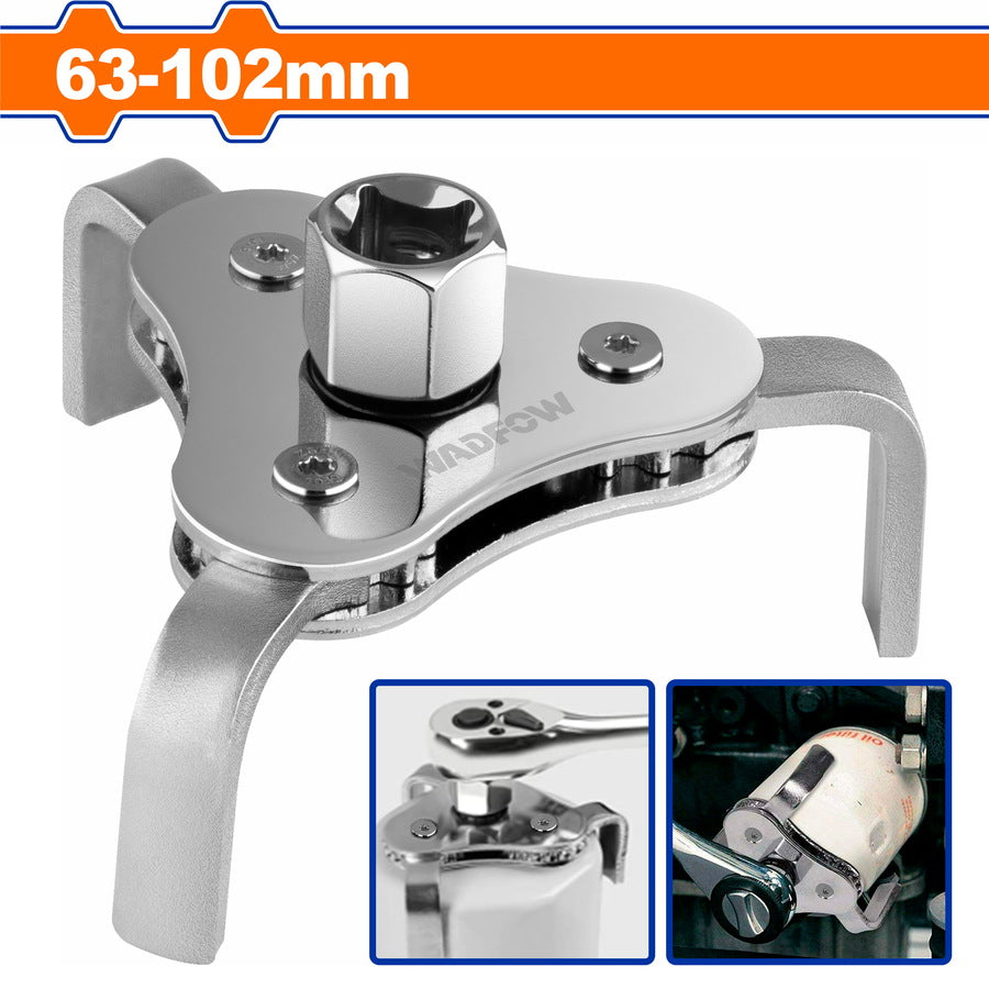 Wadfow Oil filter wrench 3 Jaw