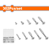 Wadfow 302 Piece countersunk head self-tapping - WXSCB02